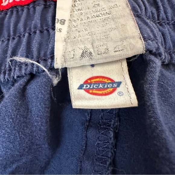 Dickies EDS Signature Women Scrubs Blue Pant Natural Rise Pull-On Size XL - Picture 8 of 16